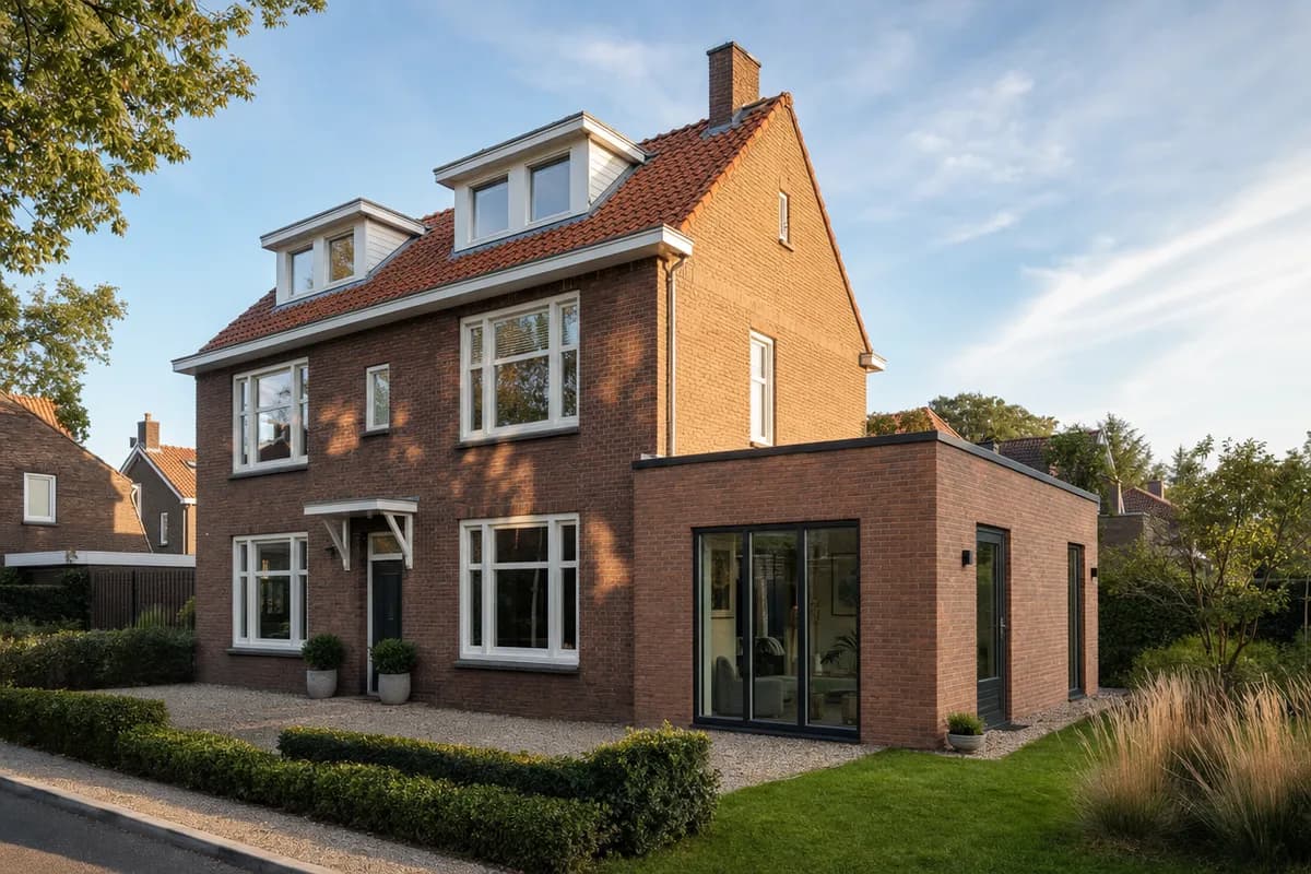 Woning met twee leefruimtes onder één dak, ingericht als kangoeroewoning