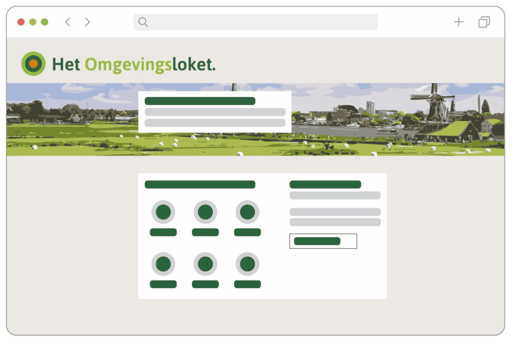 Omgevingsvergunning aanvragen omgevingsloket